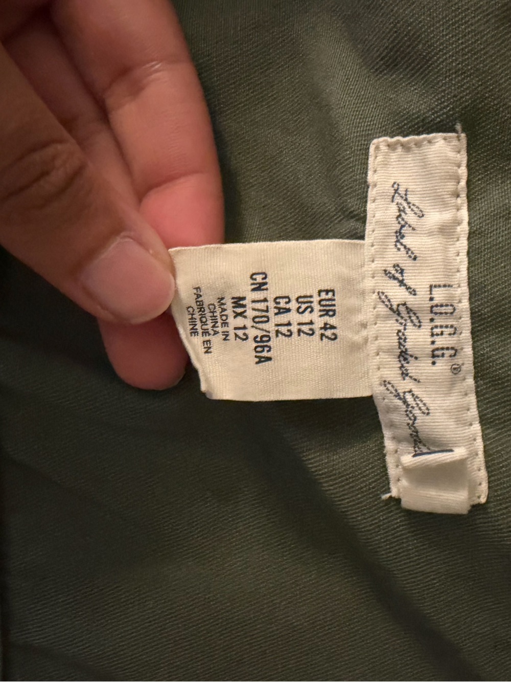 Green Fall Jacket - Picture 3 of 4